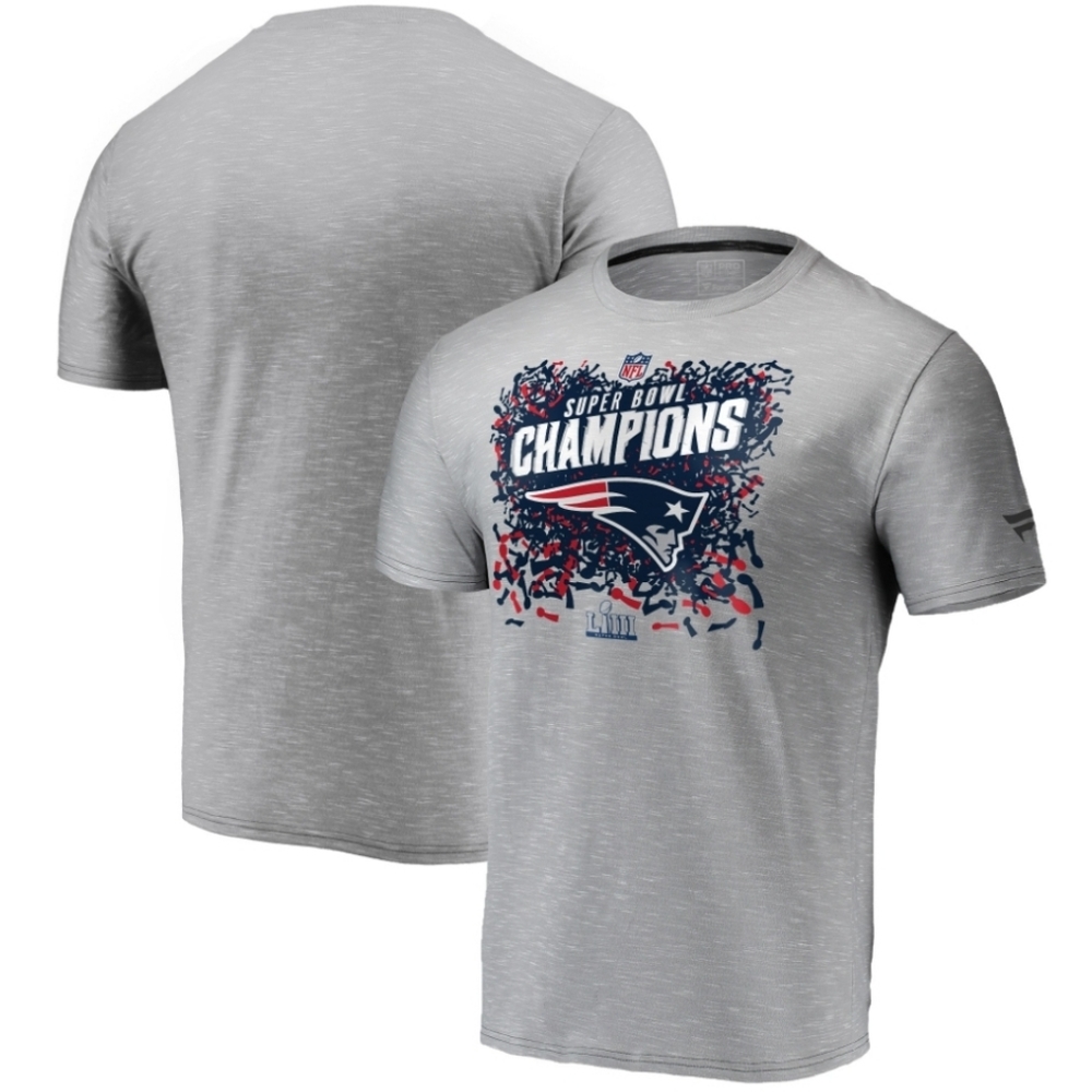New England Patriots Super Bowl LIII Champions Locker Room Men's T-Shirt